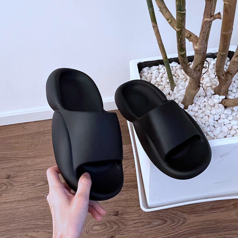 New eva cloud slippers - summer indoor anti-slip slippers, bathroom odor-resistant soft sole outdoor sandals for men