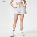 Summernew arrivalcasual sports shorts for women loose ice-feeling breathable waistband drawstring fitness yoga shorts dss069