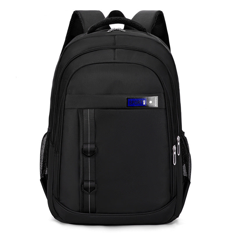 Black Backpack Computer Bag Travel Backpack Student School Bag Oxford Cloth Casual Business Backpack Campus School Bag