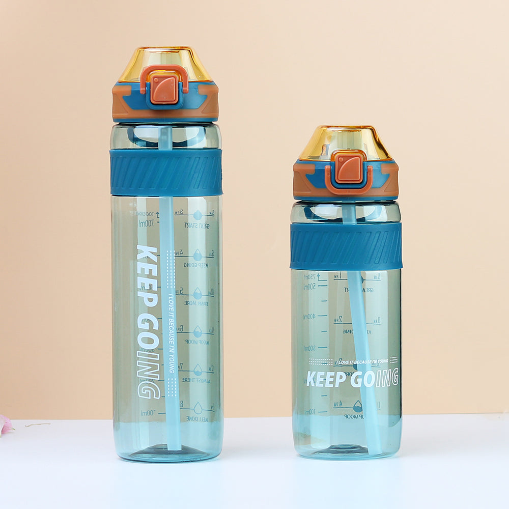 Factory custom plastic cup portable sports water bottle minimalist creative tumbler durable leak-proof travel mug with straw