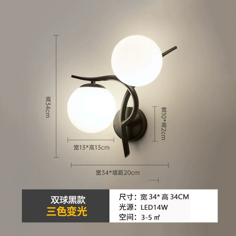 Wall Lamp Bedroom Simple Modern Creative Butterfly Bedside Lamp Aisle Corridor Wall Lamp 2025
