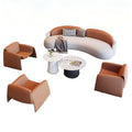 Sales office negotiation sofa accessible luxury rest area hotel lobby reception reception office sofa coffee table combination