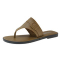 French retro thong sandals - 2026 spring/summer collection - ethereal beach vacation flip-flops - flat sandals for outdoor wear