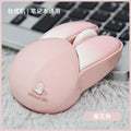 Mothanshou m6 bluetooth dual-mode wireless mouse, 2.4g silent rabbit office laptop mini mouse