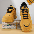 Men's shoes 2026 new spring thick-soled martin boots men's work shoes men's anti-slip athletic casual sneakers