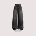 independent station teen girls' jeans - new loose fit straight leg casual pants