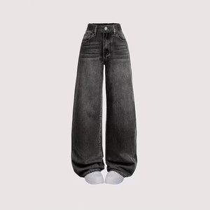 independent station teen girls' jeans - new loose fit straight leg casual pants