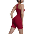 New nude feel racerback compression workout set - high waist, butt-lifting pilates & yoga activewear set