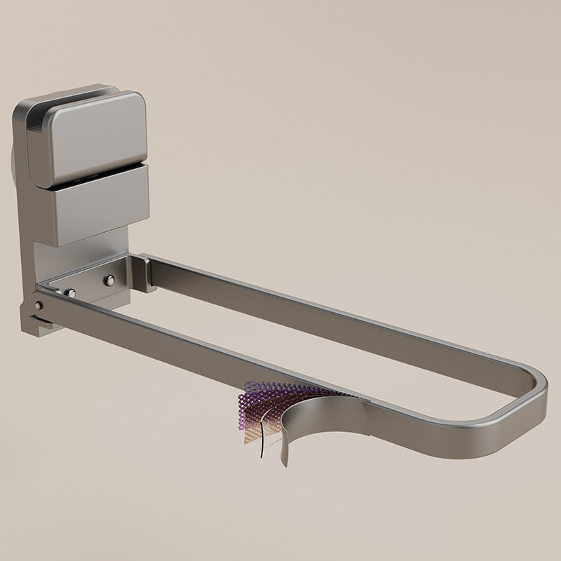Suction cup clothes hanger storage handy gadget balcony punch-free wall-mounted foldable clothes hanger for home clip storage drying rack