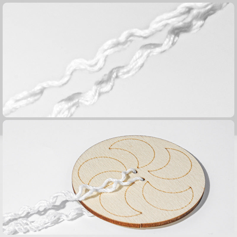Pull wire gyro post-80s memories kindergarten students science and technology small production maker teaching aids handmade DIY science experiment
