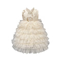 【clearance】girls' dress new summer baby sweet new chinese style formal dress sleeveless princess dress