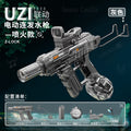 uzi uzi electric burst water gun fire flash linkage reloading large capacity water gun kids toys