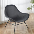 Outdoor single sofa chair - waterproof, sun-protective, perfect for open-air balconies, lounging, beach, villas, courtyards, and nap time. breathable seating