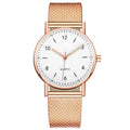 Rose gold white