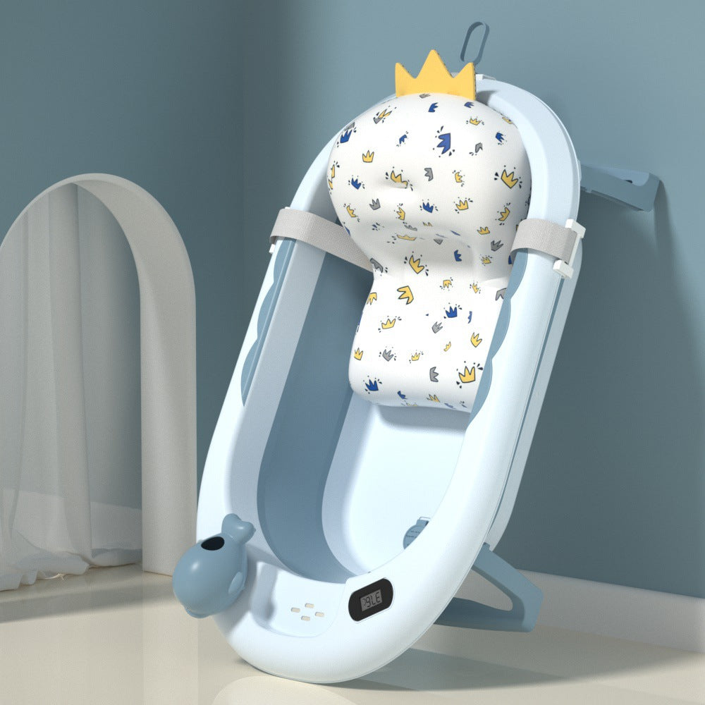 Wholesale baby folding bathtubs - universal newborn support, soaking bucket, home use, kids' bath tub, baby bath basin