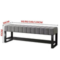 Best selling shoe changing bench popular light luxury bench shoe trial entry small for homeall-in-one door bench rectangular shoe cabinet