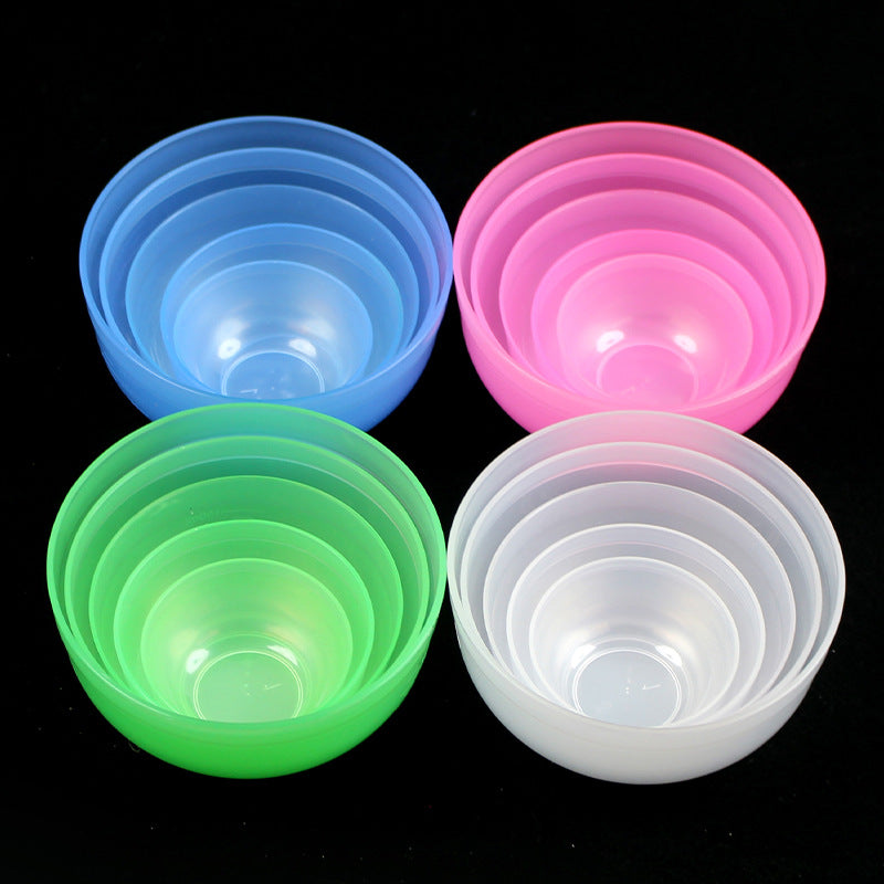 Beauty mask bowl 1#2#3#4#5 plastic bowl with scale beauty bowl diy mask bowl mask tool