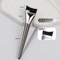 Crescent blade foundation brush wooden handle seamless mask brush single ultra-thin peak foundation brush beauty tool makeup brush