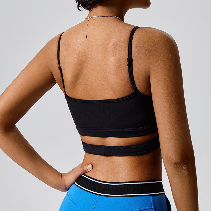 dance running sports intimates women's vest style fitness yoga tops bra personalized cross-border hot sale