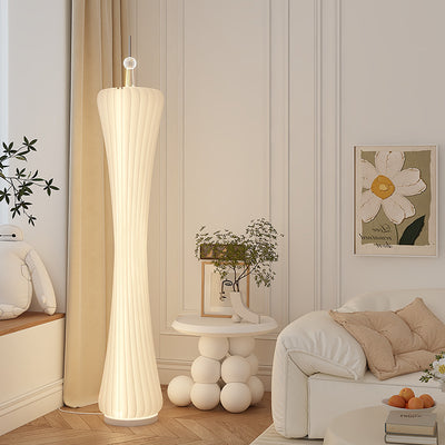Small waist grass skirt floor lamp popular style living room sofa next to the atmosphere lamp classy sense accessible luxury cream style table lamp