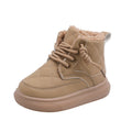 Clearance sale: men's, women's, and kids' casual cotton shoes - autumn/winter collection. includes british-style martin boots for children, lambswool-lined ankle boots for toddlers and young children, and trendy styles