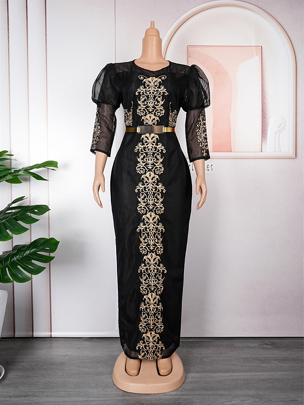 European and american clothing african     christmas hot-selling rhinestone party dress