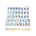 Mini mahjong tiles - portable travel set for outdoor camping, travel, parties, team building, and entertainment - small mahjong game