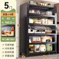 Six layers [grey deepened version↑] 80*42*183.5cm [double capacity]