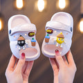 new eva slippers - summer cartoon cute non-slip indoor bath thick-soled slippers - baby sandals