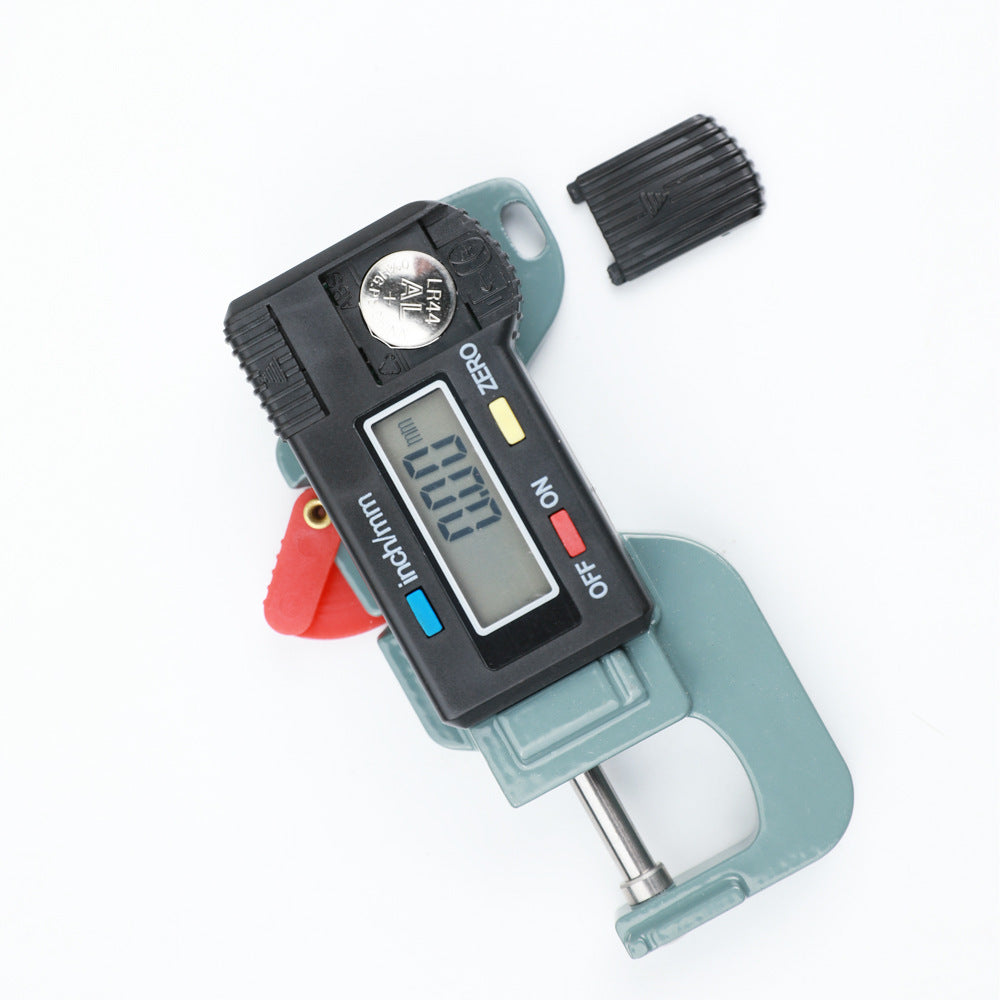 Digital Percent Thickness Gauge, Pearl/Cardboard/Film Digital Thickness Gauge Thickness Gauge 0-12.7 mm0.01mm