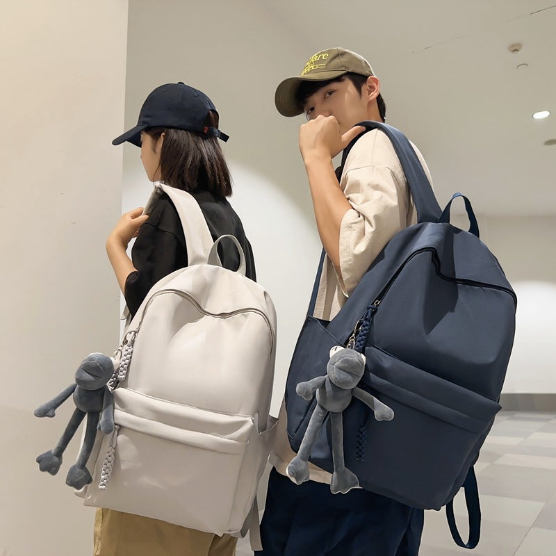 Schoolbag printing logo training institution junior high school high school college student large capacity backpack school backpack printing