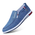 Men's youth korean style british fashion trendy men's shoes business shoes slip-on casual canvas shoes wholesale dropshipping