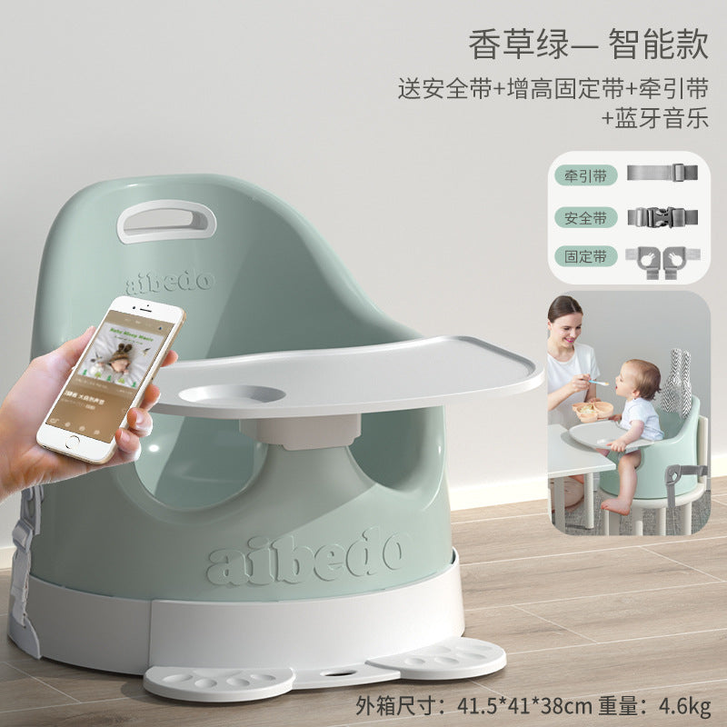 Baby learning to sit chair artifact anti-rollover baby sitting artifact does not hurt the spine Home music dining chair can take a bath