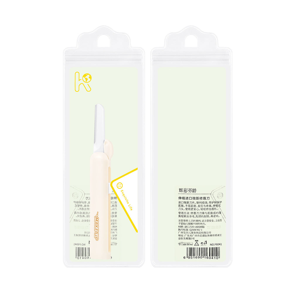 Dazzling fenling new arrival imported blade eyebrow razor - safe, sharp, precision, protective mesh, eyebrow shaping tool for eye area
