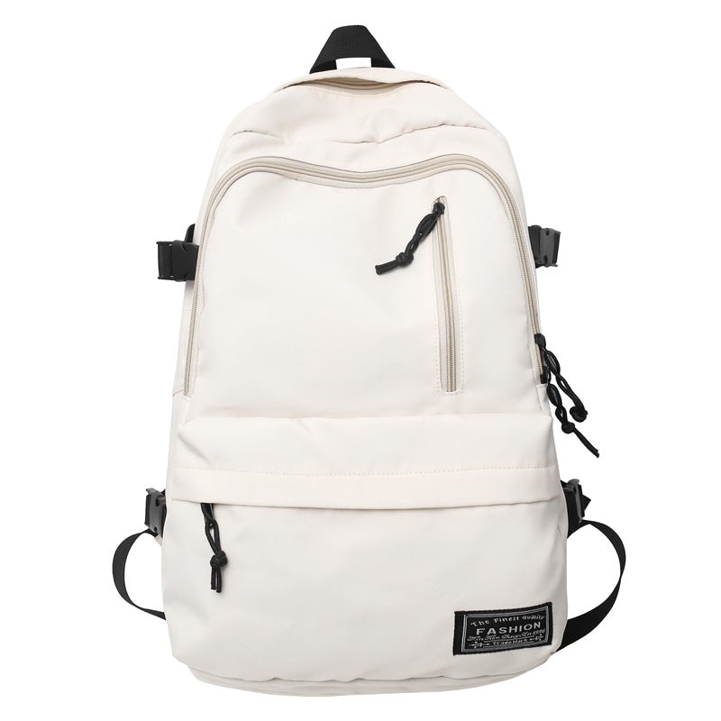 Backpack wind school bag college student college wind large capacity travel backpack commuter computer bag neutral