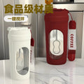 Automatic mixing cup - one-touch stirring for coffee, milk powder, and shakes. food-grade material, portable smart water bottle for fitness