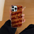 Suitable for apple 17promax mobile phone case twill cake puppy tin foil shell iphone16/15 frosted hard shell