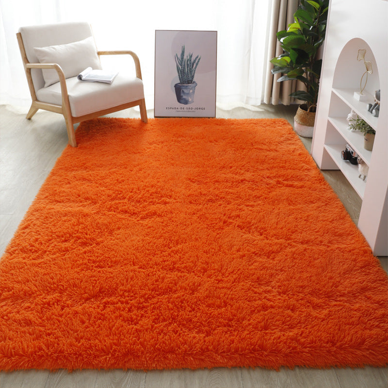 In stock supply thick washable silk stuffed blanket floor mat bedroom living room carpet floor mat bay window mat patchwork carpet