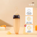 Baby silicone rice cereal spoon, squeeze bottle feeding spoon, soft silicone spoon for rice cereal and baby food supplement tools - wholesale