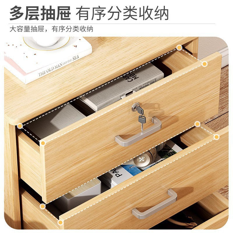 Office file cabinet with lock, storage cabinet, data storage cabinet, under table, low cabinet, printer, locker, side cabinet
