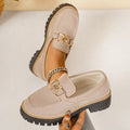 spring/autumn new arrival: women's plus-size loafers for cross-border e-commerce. wholesale available. dropshipping to  and  supported. size 43
