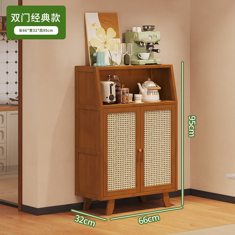 Medieval style solid wood sideboard living room storage cabinet new arrival tea cabinet wall-mounted small side cabinet storage cabinet