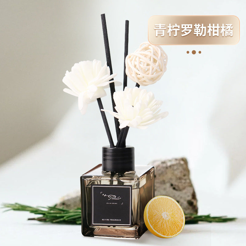 Nordic style flameless reed diffuser - long-lasting fragrance for home, bedroom, bathroom, and air freshening decoration