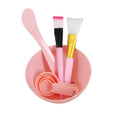 7-piece mask mixing kit: beauty mask application tools - includes mask bowl, mixing spatula, mask brush, and silicone applicator