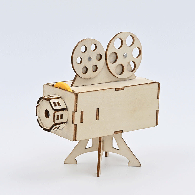Projector, tech gizmo for elementary school students STEAM education Optical imaging Science experiment Material package