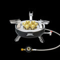 Brother jiedeng brs-207 seven-star outdoor stove brs-203 cassette stove fierce fire portable camping style liquefied gas stove