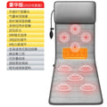 massage mattress, foldable full-body cervical massager, multi-functional home use hot compress lumbar support chair cushion - wholesale