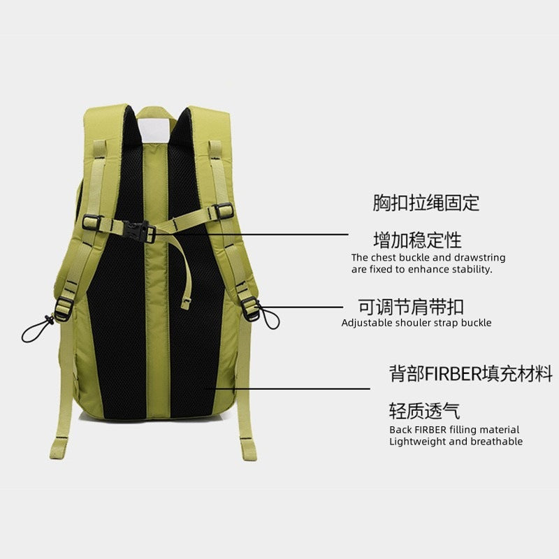 Outdoor Cycling Travel Mountaineering Bag Multifunctional Nylon Lightweight Backpack Outdoor Sports Bag