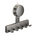 Punch-free suction cup wall-mounted kitchen bathroom door back hanging bag wall multi-functional hook for home storage artifact