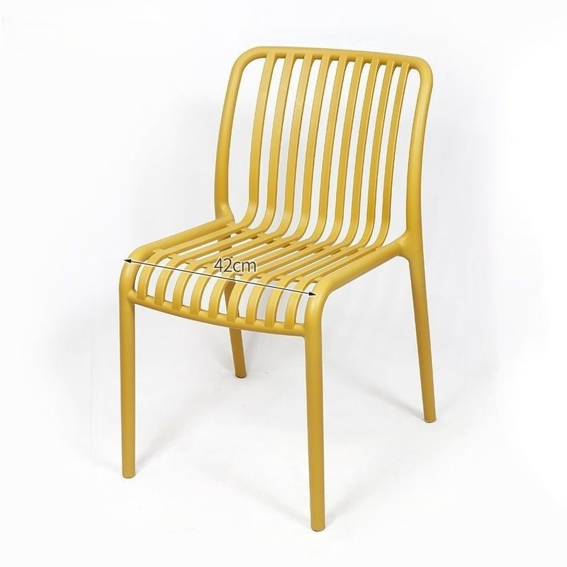 Langyujia outdoor chair casual scandinavian back plastic chair chair restaurant dining chair new arrival summer  plastic